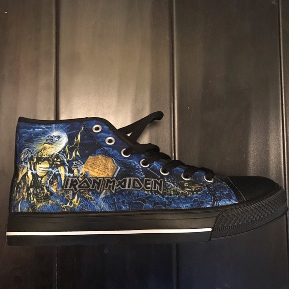 converse iron maiden